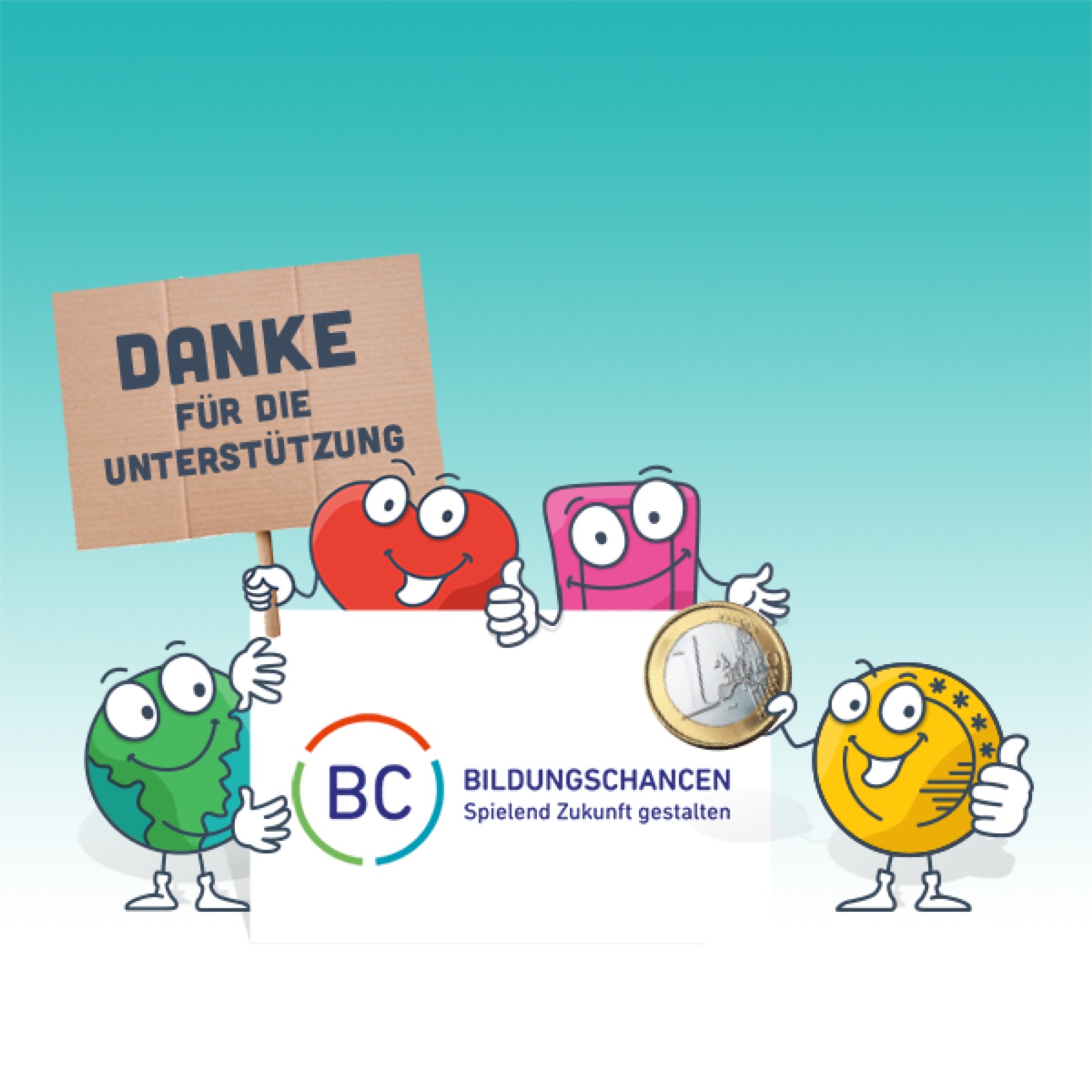 Danke für die Unterstützung der BildungsChancen Lotterie
